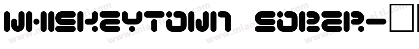 WhiskeyTown Sober字体转换